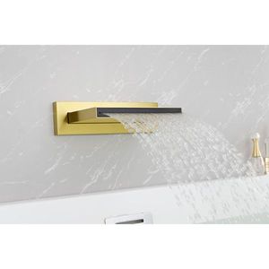 Rubinetto a Cascata ad Alto Flusso per Doccia e Vasca, Montaggio a Parete, Versatore Multifunzione per Lavabo Bagno - Product Image 3