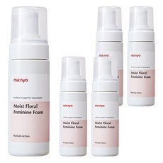 Detergente Intimo Schiumogeno Manyo Factory, Confezione da 5, 150ml, Ipoallergenico, Prodotto per l'Igiene Intima Scontato - Product Image 1