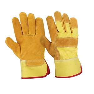 Guantes de Trabajo de Cuero Transpirable, Resistentes al Aceite y a Químicos, Antideslizantes, Duraderos, Sin Silicona, con Protección - Product Image 2
