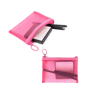 Unisex Linen <b>Makeup</b> Pouch Custom Eco-Friendly Canvas Cosmetic Bag with Zipper Closure Fashionable Letter Pattern for Daily Use - Product Image 6