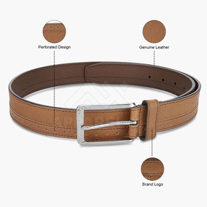 Cinturón de Cuero de Diseño Personalizado, Nuevo Cinturón de Cuero con Hebilla de Acero, Cinturón de Cuero Más Vendido - Product Image 4