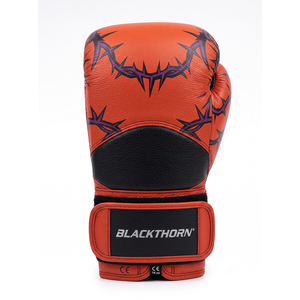 Guantes de Boxeo Personalizados para Adultos con Absorción de Humedad, Correa Ancha de 4 Pulgadas, Cierre de Gancho y Bucle de Cuero PU para Entrenamiento de Kickboxing y Muay Thai - Product Image 2