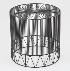 Classic Iron <b>Side</b> <b>Table</b> Timeless Metal End <b>Table</b> For <b>Sofa</b> Living Room Bedroom Office Entryway Patio And Interior Decoration - Product Image 1