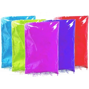 Wholesale 100g Ziplock Bag <b>Pack</b> Rainbow Holi Powder Non-toxic Food Grade Cornstarch Color Powder for Outdoor Event - Product Image 1