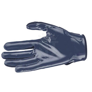 American Football Gloves Leather Full Finger Non-Slip Adjustable Wrist Strap for <b>Game</b> & Practice - Product Image 6