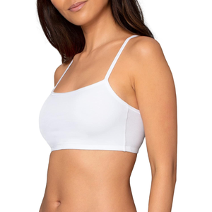 Bralette de Moda para Mujer, Tejido Suave, Compresión Equilibrada, Sensación Suave, Ligero, Textura Transpirable - Product Image 1