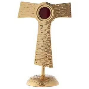 Espejo monstrario de latón de gran venta con detalles, decorativo para mesa, para uso en bodas y iglesias católicas - Product Image 4