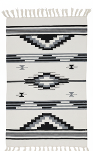 Alfombra de Algodón Tejida a Mano con Diseño Floral Moderno, Lavable a Máquina, Tricolor, para Camping, Hogar, Picnic, Viajes, Oración - Product Image 3