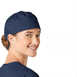 Custom Logo Polyester Unisex Medical <b>Scrub</b> <b>Caps</b> for Doctors Nurses Dental with Digital Printing Adjustable Made In Pakistan - Product Image 3