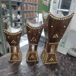 Handmade Wooden Mabkhara Bakhoor <b>Burner</b> | Elegant 100% Natural Durable <b>Incense</b> <b>Burner</b> for Ramadan and Eid (Religious) - Product Image 1