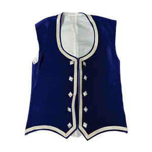 Gilet de danse traditionnel en velours fait à la main, tenue de danse écossaise, sur mesure, toutes tailles - Product Image 1