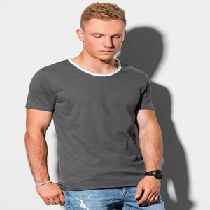 T-shirts pour hommes en coton 100% de haute qualité, personnalisables avec impression de logo, impression numérique, coupe unisexe classique, pour la vente en gros mondiale - Product Image 2