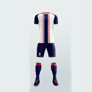 Maillots de football personnalisés pour adultes et enfants, ensemble short et maillot respirant à séchage rapide, équipement de football par sublimation - Product Image 6