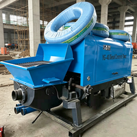 Petite pompe à béton diesel sur remorque 20m³/h haute pression avec moteur d'origine pour projets résidentiels, CE, prix usine
