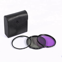Équipement photographique MASSA, accessoires pour appareil photo numérique, filtre universel pour objectif d'appareil photo 3-en-1 en verre UV FLD CPL 77 mm