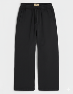 <b>Men</b> Sweatpants Casual Jogger Pants Cotton Fleece <b>Wide</b> <b>Leg</b> Drawstring <b>Trousers</b> Comfortable Lounge Sportswear Training Streetwear - Product Image 3