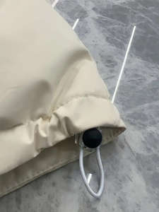 Vestes matelassées pour hommes en gros pour la saison hivernale, manteaux en duvet chauds OEM, vestes matelassées légères - Product Image 6