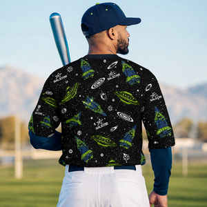 Maillots de baseball personnalisés sublimés pour équipes – Vente en gros – Style USA 2026 – Ensemble de maillots de baseball tendance – Fournisseur de vêtements de sport 100 % - Product Image 4