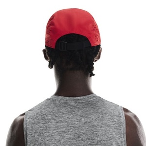 Casquette Snapback Unisexe de Sport Respirante à Séchage Rapide de Haute Qualité, Couleur Rouge Unie, Personnalisable avec Image Animale - Product Image 4