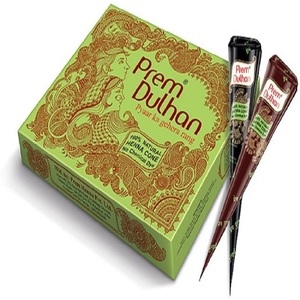 Plantilla para Tatuajes Temporales, Pasta Prem Dulhan para Mehndi, Conos de Henna Natural, Crema de Henna para Pintar el Cuerpo - Product Image 6