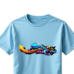 Camiseta 2022 de Manga Corta de Algodón con Impresión Personalizada DTG en la Parte Delantera y Trasera, Diseño de Logotipo Impreso, Camisetas para Hombre - Product Image 4