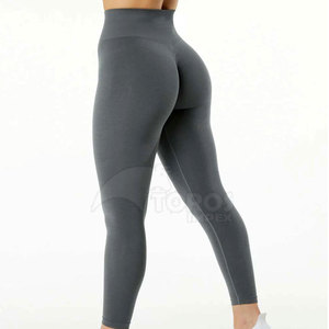 Made In Pakistan Women Yoga Leggings Elastic Waist Active Wear Reasonable Price Latest Design Breathable Yoga Leggings - Product Image 5