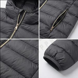 Nouveau femmes dames matelassé rembourré à capuche chaud bouffant réversible veste dames longue Parka matelassé manteau à capuche hommes mode - Product Image 4