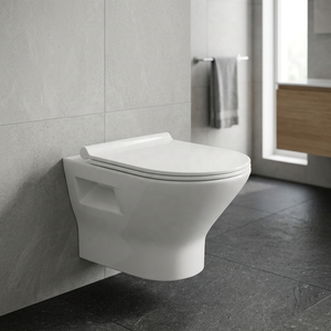 Luxury Gold Color Wall Hung Toilet Rimless <b>Ceramic</b> Water Closet Modern Wall Mounted WC <b>Pan</b> For Bathroom - Product Image 3