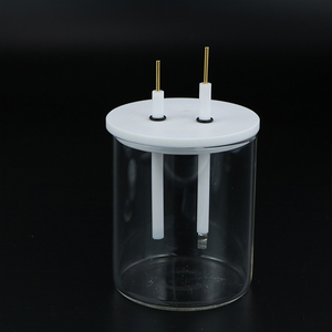 Cellule électrolytique Ariter à cinq ports, scellée, à trois électrodes ordinaires, pour poste de travail électrochimique - Product Image 2