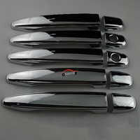Couvercle de feu arrière chromé pour Prado FJ120 2003-2009 Kit de décoration d'accessoires automobiles de luxe sport 4x4 accessoires de véhicules automobiles