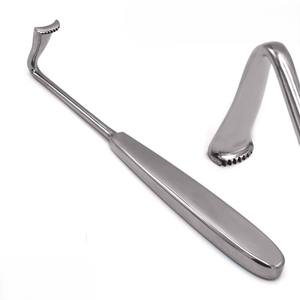 Retractor Metálico Med Bowdler Henry Rake de 17 cm, Instrumento Quirúrgico de Acero Inoxidable, Fuente de Alimentación Manual, Uso en Cirugía General - Product Image 6
