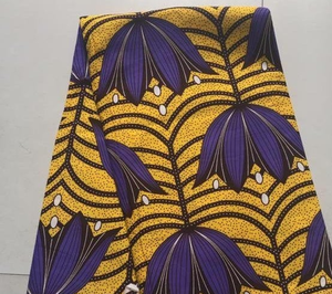 High Quality Ankara Wax Print Cotton Fabric for African Clothing Sewing and Crafts by Hitjem Export Island Supplier - Product Image 5