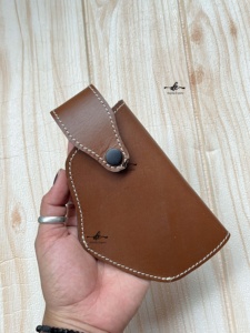 Nouvelle arrivée Western Style 100% étuis de pistolet en cuir véritable à l'intérieur étui de transport dissimulé à la main couverture de pistolet à main - Product Image 5