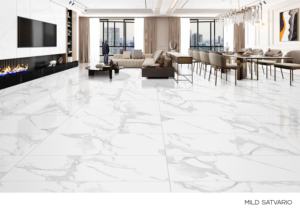 Azulejos de porcelana de lujo para interiores, superficie Satvario, 60x120cm, 600x1200mm, tamaño 24x48, para decoración moderna de paredes y suelos. - Product Image 5