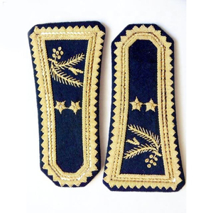 Épaulettes d'uniforme de pilote d'aviation cérémonielles en coton/laine, ajustement confortable, options de couleur et de logo personnalisées - Product Image 4