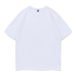 Camiseta de Manga Corta para Hombre, Cuello Redondo, Color Sólido, Corte Regular, Tejido de Algodón, Informal, para Uso Diario - Product Image 4