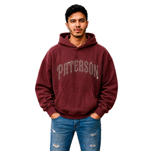 Sweat à capuche zippé personnalisé pour homme, en mélange de coton, style streetwear, fabrication en gros pour marques de mode américaines, britanniques et européennes - Product Image 3