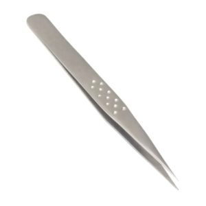 Professional Stainless Steel Diamond Grip Eyelash Extension Tweezers Sustainable Volume Lash Fiber Beauty Applicator <b>Tool</b> Kit - Product Image 1