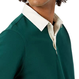 Camiseta polo de algodón 100% orgánico de alta calidad a precio de fábrica, la más vendida, al por mayor, de manga corta para hombre, para golf. - Product Image 4