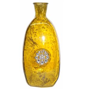 Bolso jarrón Color bronce maceta para sala de estar y decoración de mesa florero decorativo para el hogar jarrones de vidrio transparente vidrio al por mayor - Product Image 5