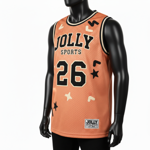 Maillot de basket-ball pour homme en mesh à séchage rapide GSM, coupe athlétique, impression de logo personnalisée, t-shirt 100% coton pour homme, coupe ample, imprimé - Product Image 4