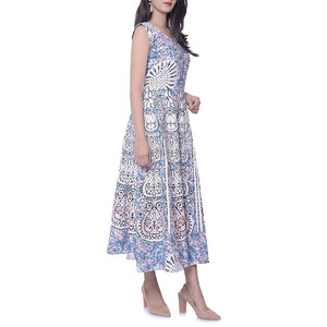 Vestido Casual Estampado para Mujer, Hermoso Diseño Floral, Material Suave y Ligero, Cómodo y Elegante, Vestido Largo - Product Image 3