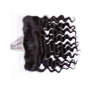 NAJIR HAIR HUB ผมแท้ธรรมชาติอินเดียสีดำธรรมชาติ ขนาด 20 นิ้ว 13x6 HD  แบบ Pre Plucked  ถักด้วยมือ  หนานุ่ม  เส้นผมเต็มแน่น  พร้อมใช้งาน - Product Image 1
