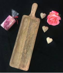 Plato de madera con diseño único y estampado en esmalte, bandeja de madera, bandeja de esmalte, plato estampado a un precio muy razonable - Product Image 4