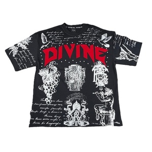 Camiseta Misfit Society con gráfico para hombre, negra, de manga corta, cuello redondo, estilo urbano, proveedor informal de Bangladesh. - Product Image 6