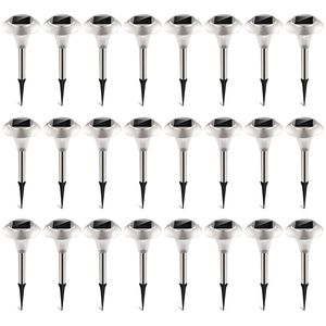 Lot de 24 lampes solaires d'extérieur étanches IP44, lampes de jardin solaires à changement de couleur - Product Image 2