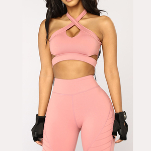 Conjunto Deportivo para Mujer, Leggings de Cintura Alta con Sujetador Deportivo, Ropa Deportiva Personalizada con Elástico Frontal, Transpirable y sin Costuras de Alta Calidad - Product Image 5