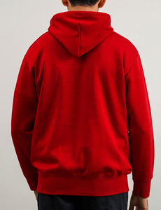 Nueva sudadera con capucha personalizada de hombros caídos, oversize, de algodón grueso, efecto descolorido por el sol, estilo streetwear, venta al por mayor OEM - Product Image 4