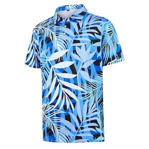 Camiseta Deportiva de Golf al Por Mayor, Tejida en Poliéster y Spandex, con Logotipo Serigrafiado, de Secado Rápido, Corte Regular para Hombre - Product Image 5