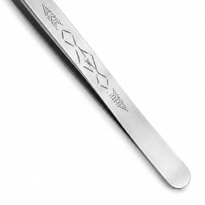 Pinzas para Pestañas SHEARS BEAUTY de Acero Inoxidable Antiestáticas Duraderas con Puntas Dentadas/Lisas/Estriadas de 10 mm, Herramienta de Manicura de Precisión - Product Image 5